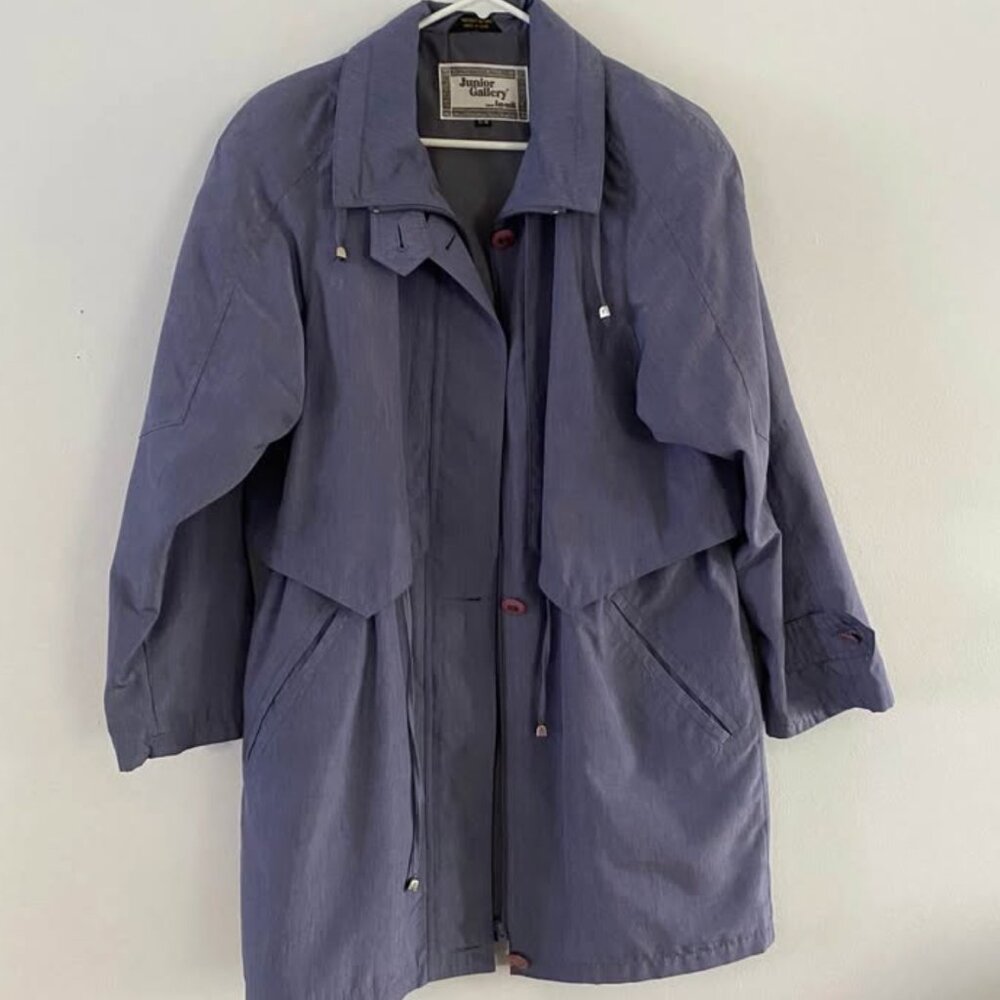 Vintage 80s/90s Lightweight Blue/Purple Jacket - S-M